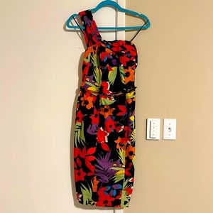 Colorful floral dress